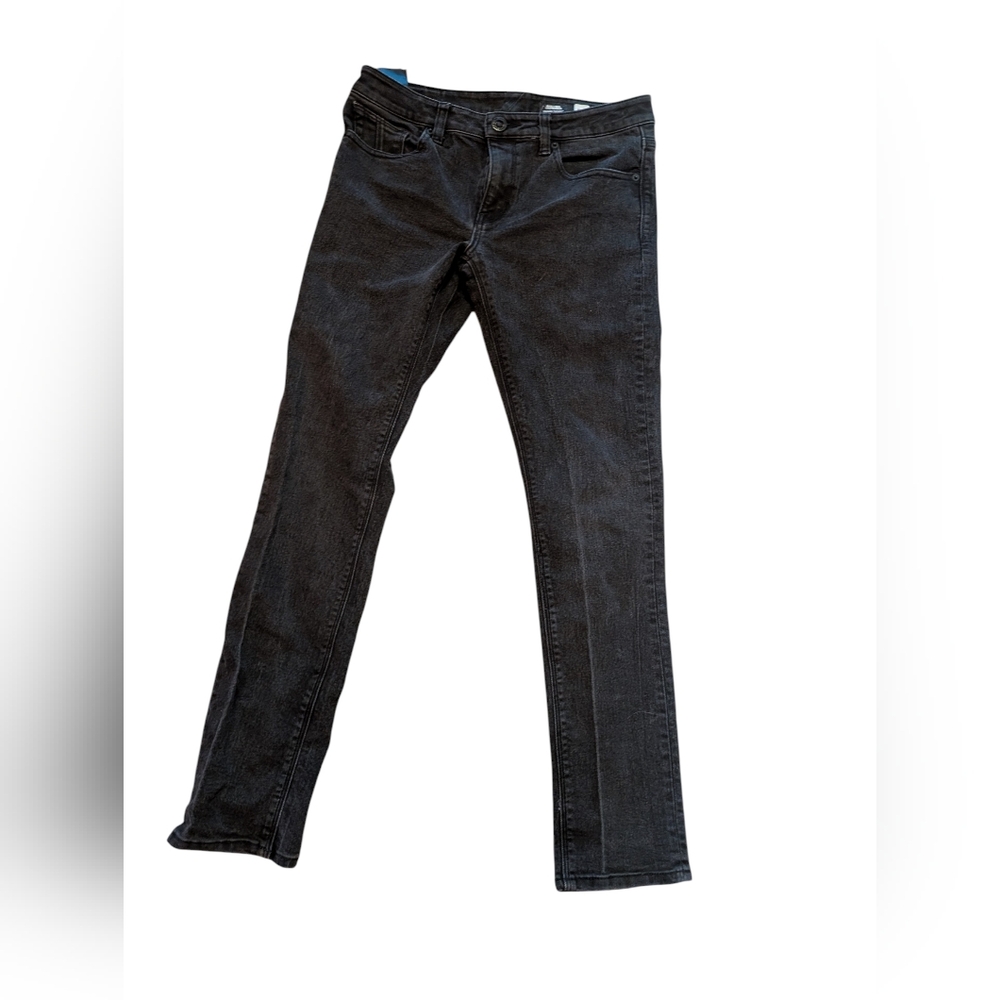 Volcom Black Straight Leg Jeans